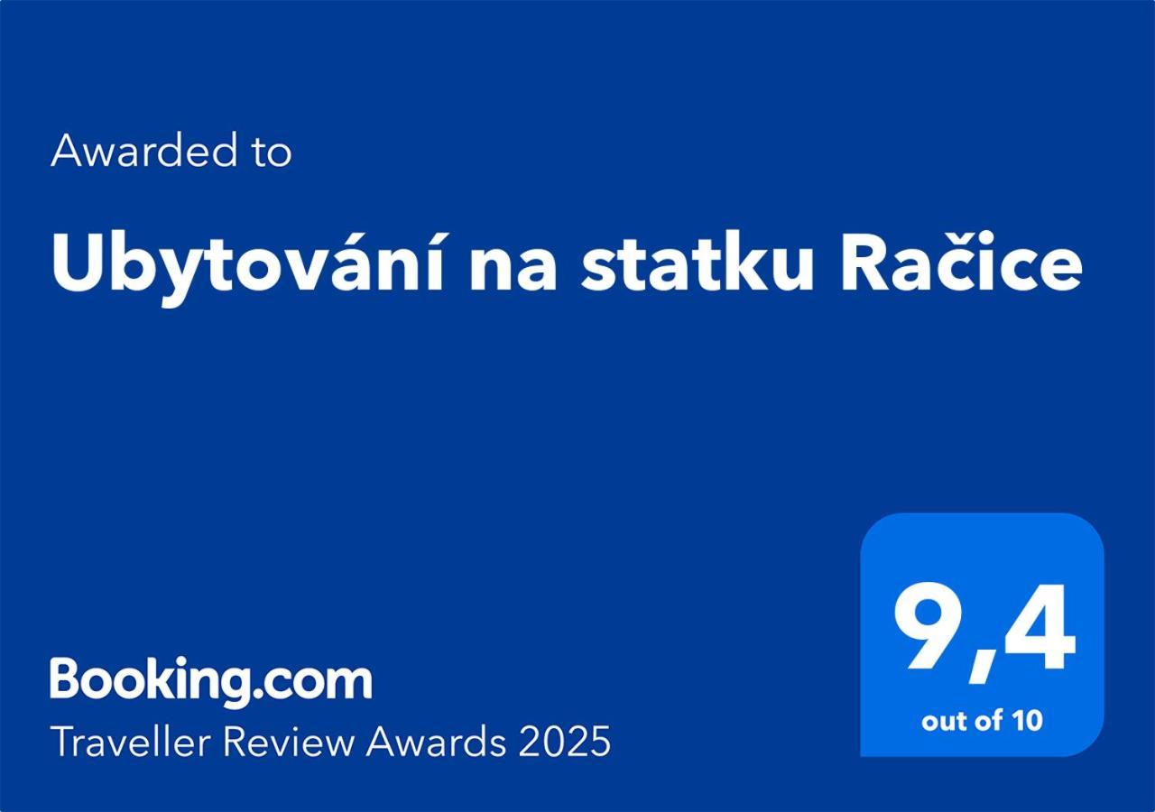 Ubytovani Na Statku Racice Zewnętrze zdjęcie